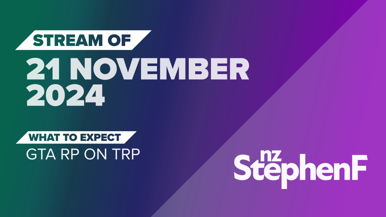 An early stream in this economy??!? | TRP