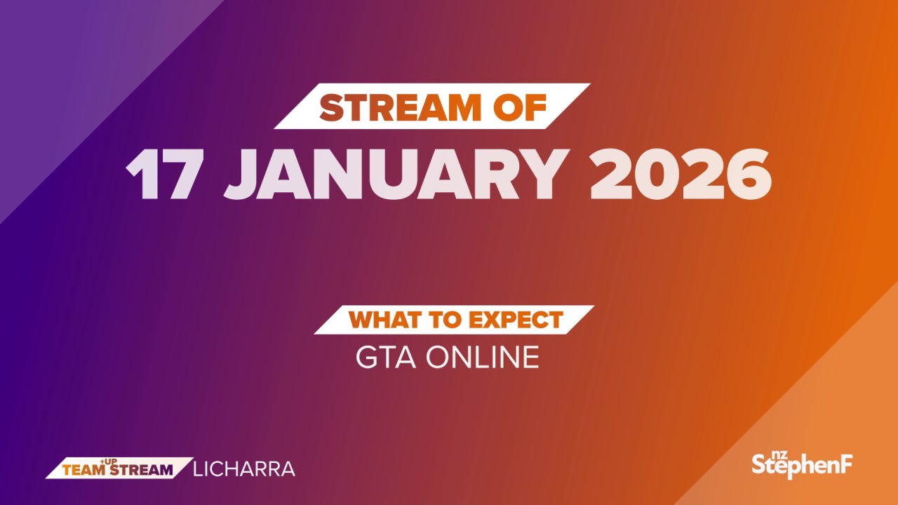 First stream of the year - GTA Online!